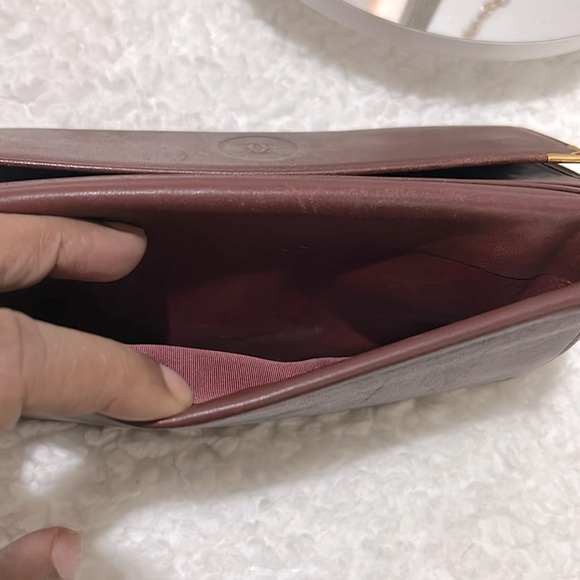 Cartier Continental Long Card / Checkbook & Coin Wallet Vintage EUC - Picture 7 of 9